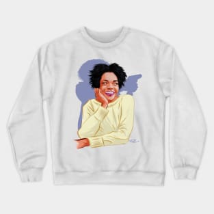 Naomi Harris - An illustration by Paul Cemmick Crewneck Sweatshirt